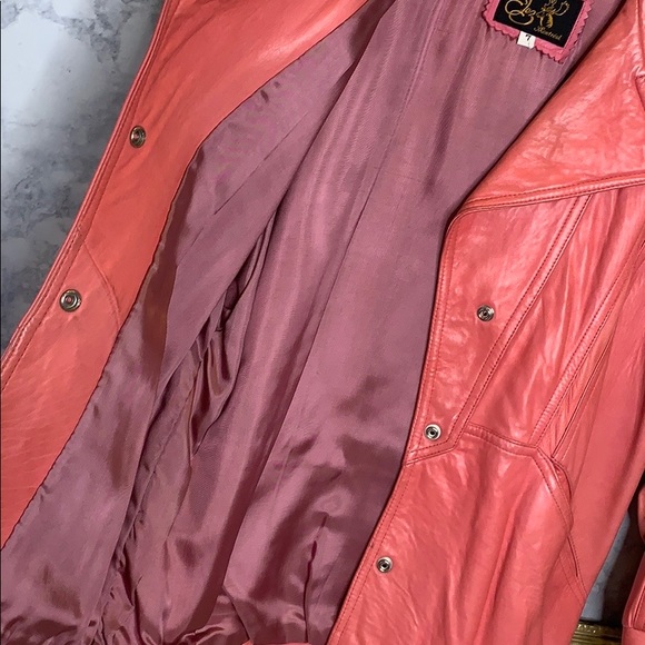 Creations Jez Montreal Vintage leather jacket - Picture 4 of 8